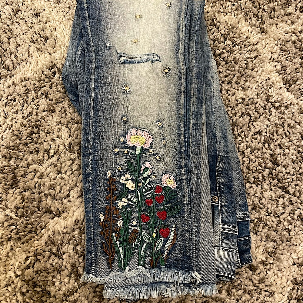 Floral Jeans